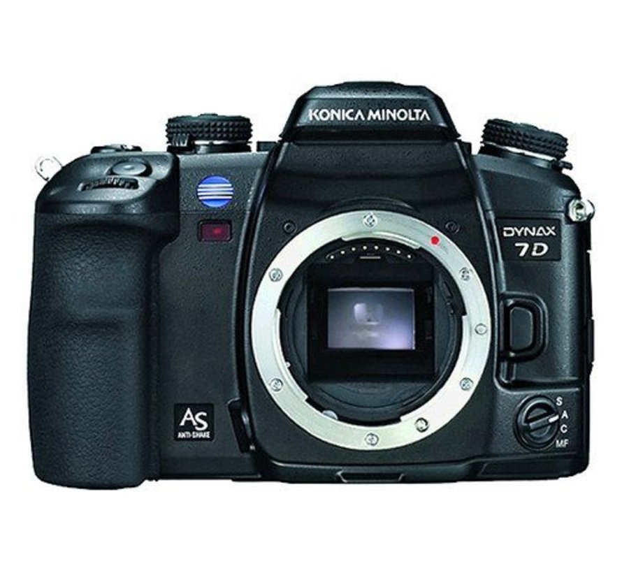 Cámara digital SLR Konica Minolta Dynax 7D (6 megapíxeles) solamente