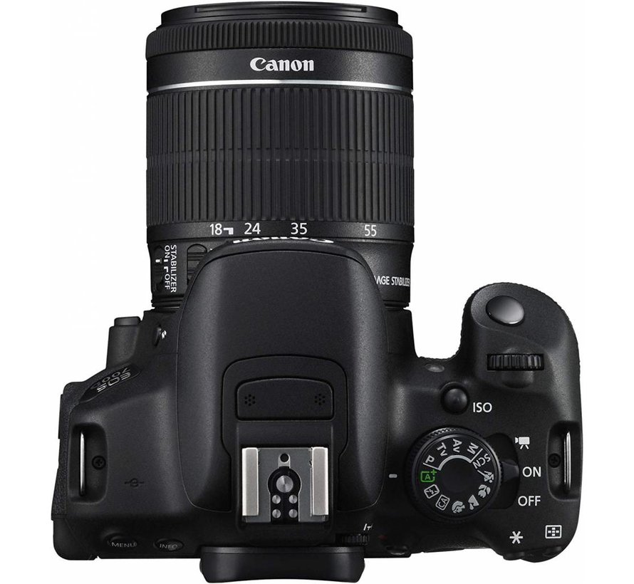 Canon EOS 700D SLR-Digitalkamera (18 megapíxeles, 7,6 cm (3 Zoll) Pantalla táctil, Full HD, Live-View) Kit inkl. EF-S 18-55mm 1: 3,5-5,6 IS STM