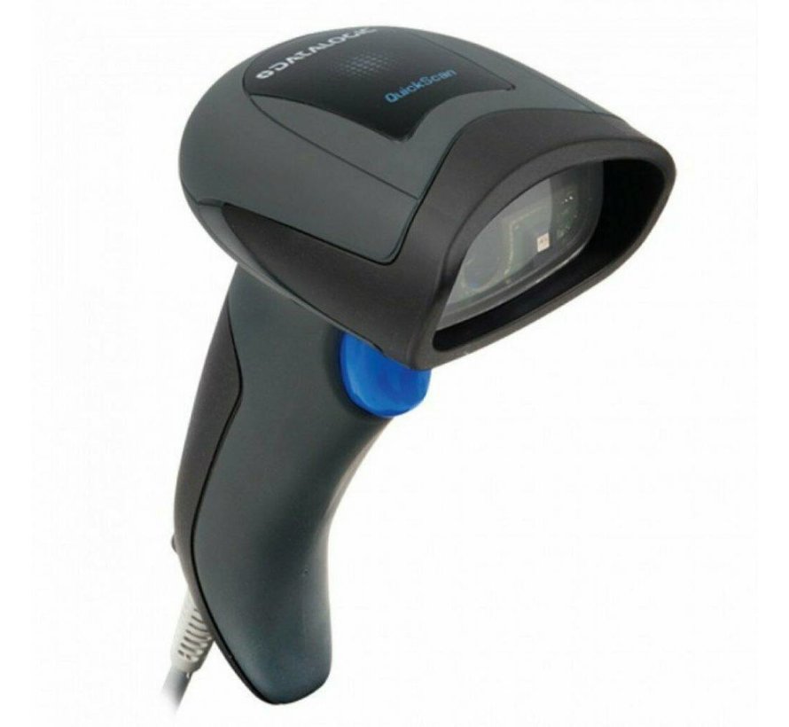 Datalogic Quickscan QD2430 Escáner de mano Escáner de código de barras sin cable de conexión USB