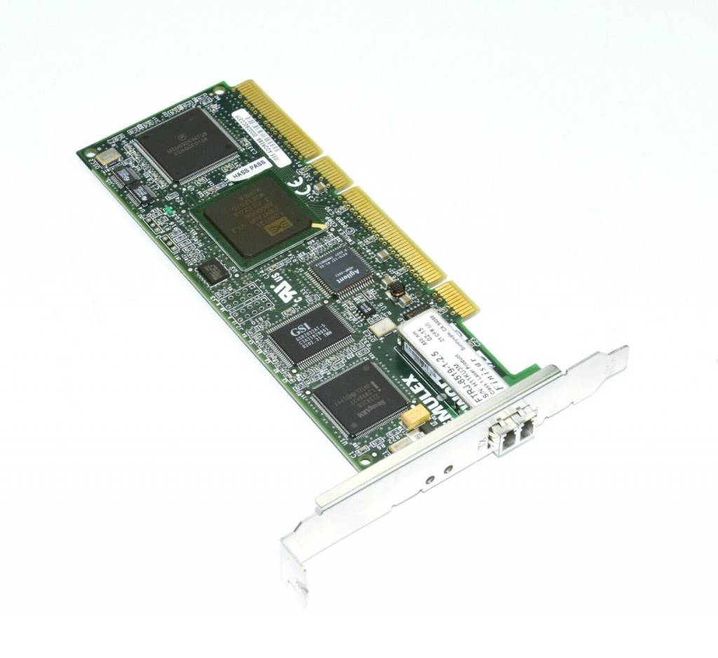 Emulex FCA 2101 FC1020034 02E Tarjeta De Red PCI 64 1Gbps HP 250176 001 