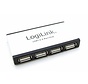 LogiLink UA0003 4 Port USB 2.0 HUB extern mit Netzteil und USB Kabel