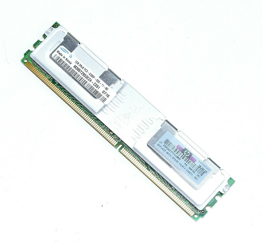 Samsung 1GB 2Rx8 PC2-5300F Server Arbeitsspeicher DDR2 RAM M395T2953EZ4-CE61