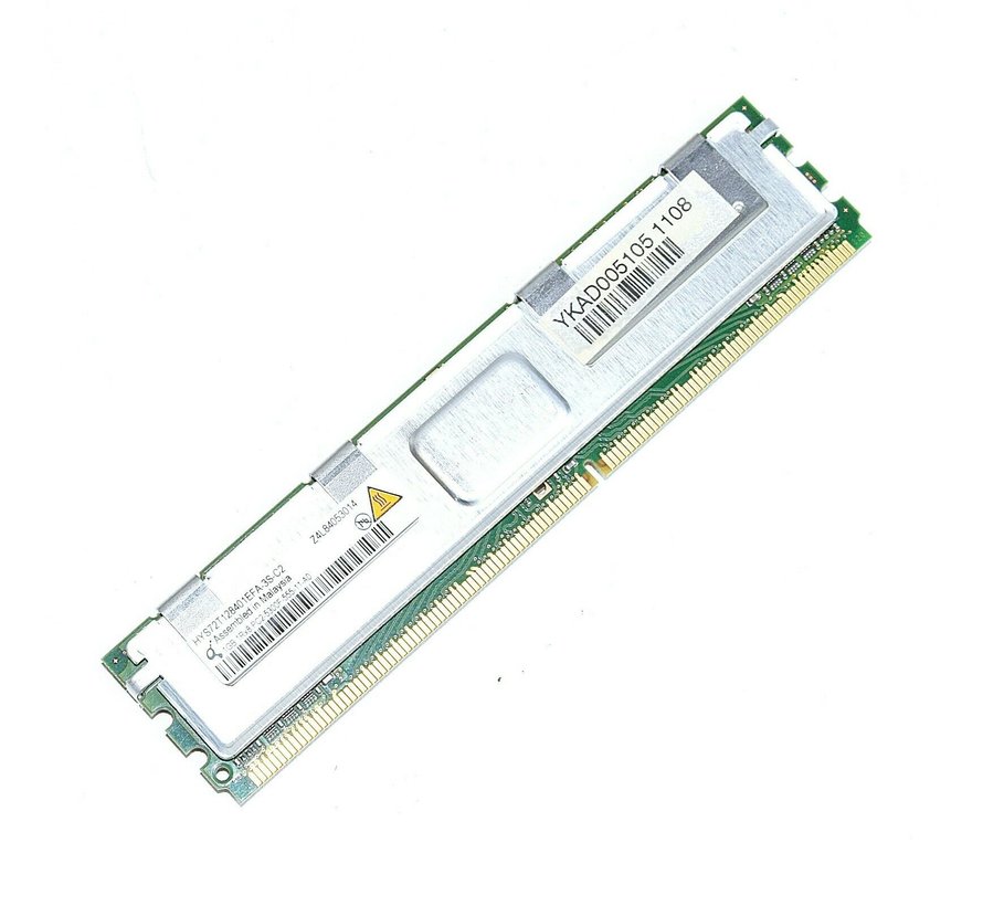 Memoria Qimonda HYS72T128401EFA-3S-C2 1GB Ram 1Rx8 PC2-5300F-555-11-A0