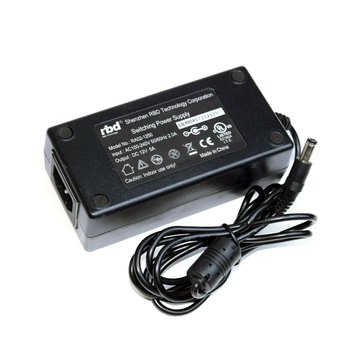 RBD Technology Corporation RA02-1250 Power Supply 12V 5A Power Supply Charger