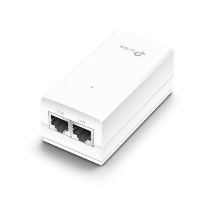 TP-Link Gigabit 24VDC Adaptador PoE pasivo TL-POE2412G 1000Mbps Plug and Play