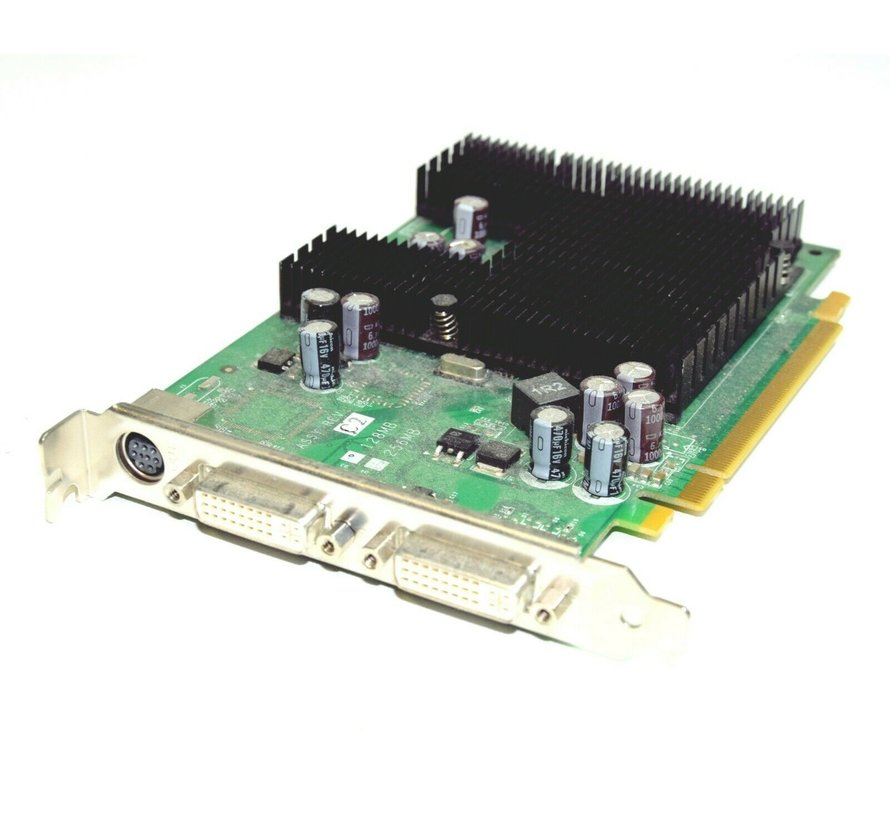 NVIDIA GeForce 7300LE 128MB TrueMenory graphics card PCI-E 16x 2x DVI S-Video