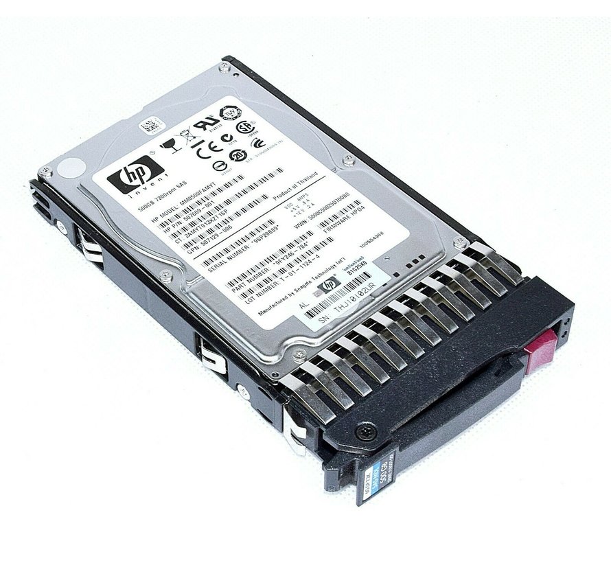 HP MM0500FAMYT 500GB 6G SAS 2.5 '' 7.2K Server Hard Drive 507609-001