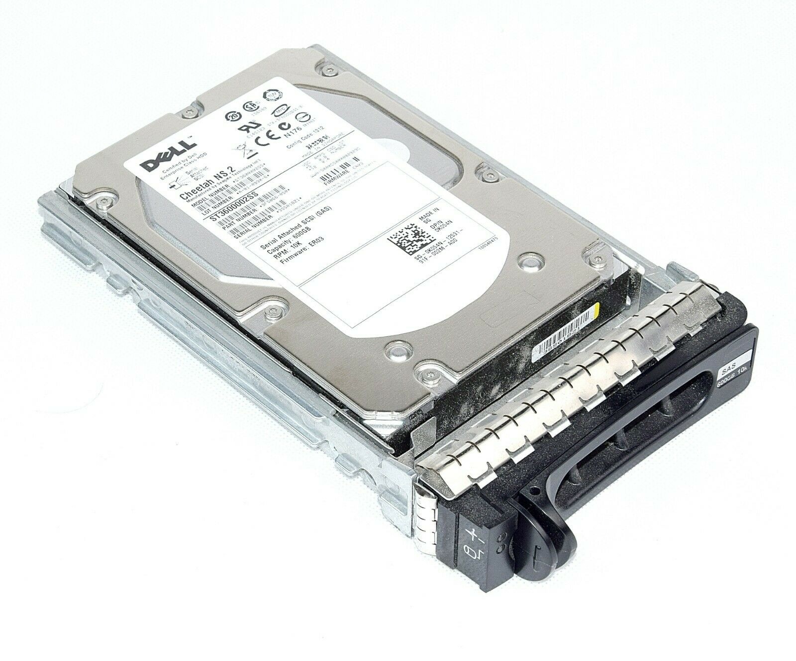Dell ST3600002SS Disco duro SAS de 600GB 10K / s -