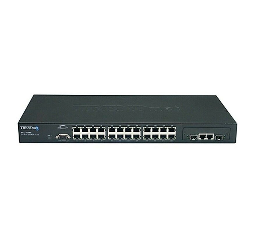 Trendnet TEG-S2600i Switch de nivel 2 de 26 puertos a 10 / 100Mbps