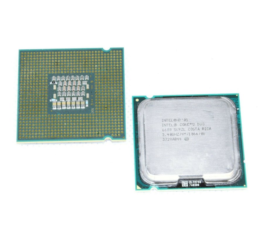 Intel Core2 Duo E6600 SL9ZL Desktop-Prozessor LGA 775 4 MB 2,40 GHz 1066 MHz