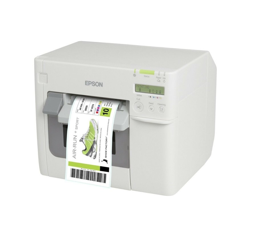 Epson TM-C3500 Color Label Printer M311A Printer C31CD54012CD USB Ethernet