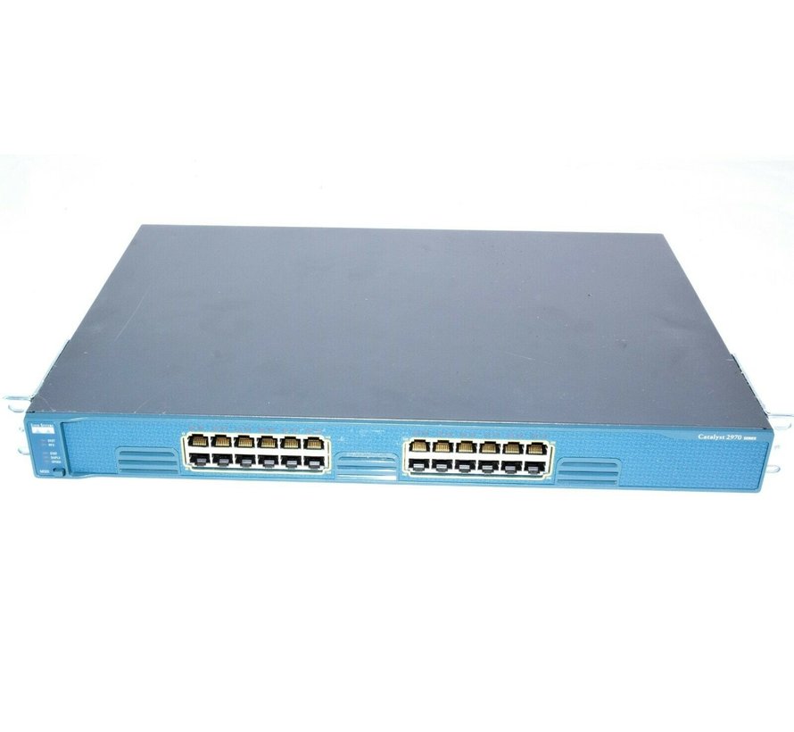 CISCO WS-C2970G-24T-E Catalyst 2970 24 10/100/1000T Enhanced Image Switch