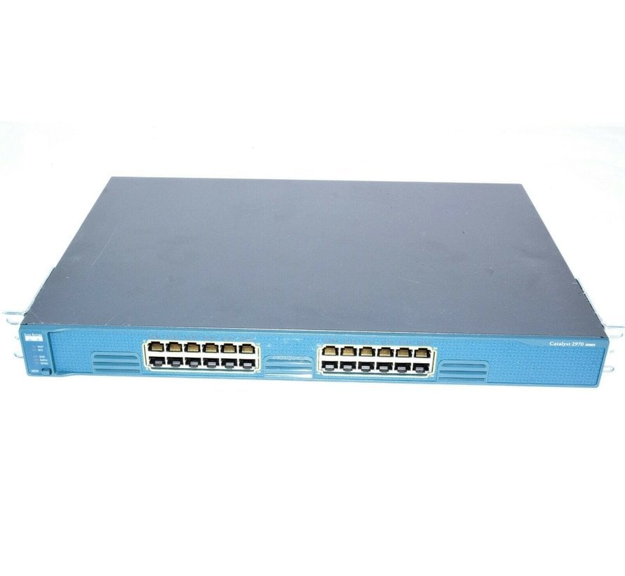 CISCO WS-C2970G-24T-E Katalysator 2970 24 10/100/1000T Enhanced Image Switch