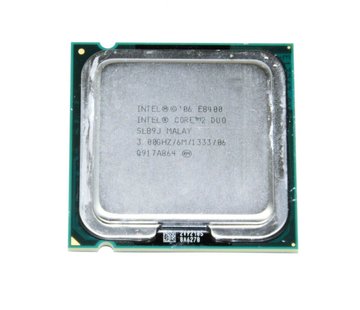 Intel Procesador Intel Core 2 Duo CPU E8400 SLB9J 3.00GHz 6MB 1333MHz