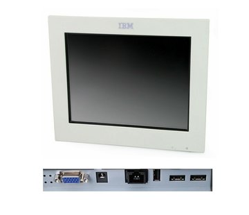 IBM IBM 4820-21W SurePoint 12" Touch Monitor TFT ohne Standfuss / Netzteil weiss
