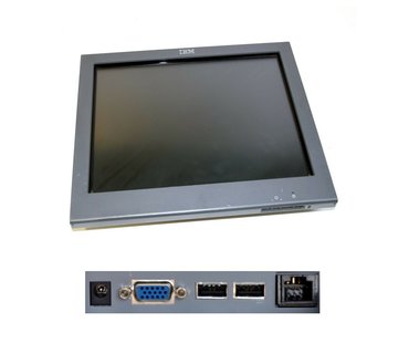 IBM Pantalla táctil con pantalla táctil de IBM SurePoint Touch Monitor 1520-5GB de 15 "de IBM