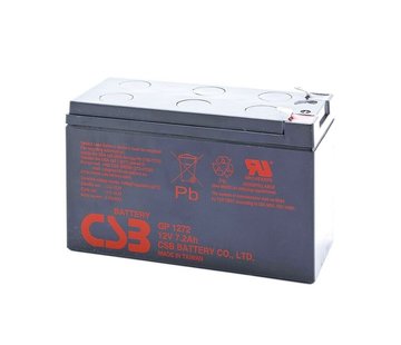 CSB Battery GP 1272 GP1272 F2 Lead Battery 12V 7.2Ah Lead Fleece Battery f. USV UPS