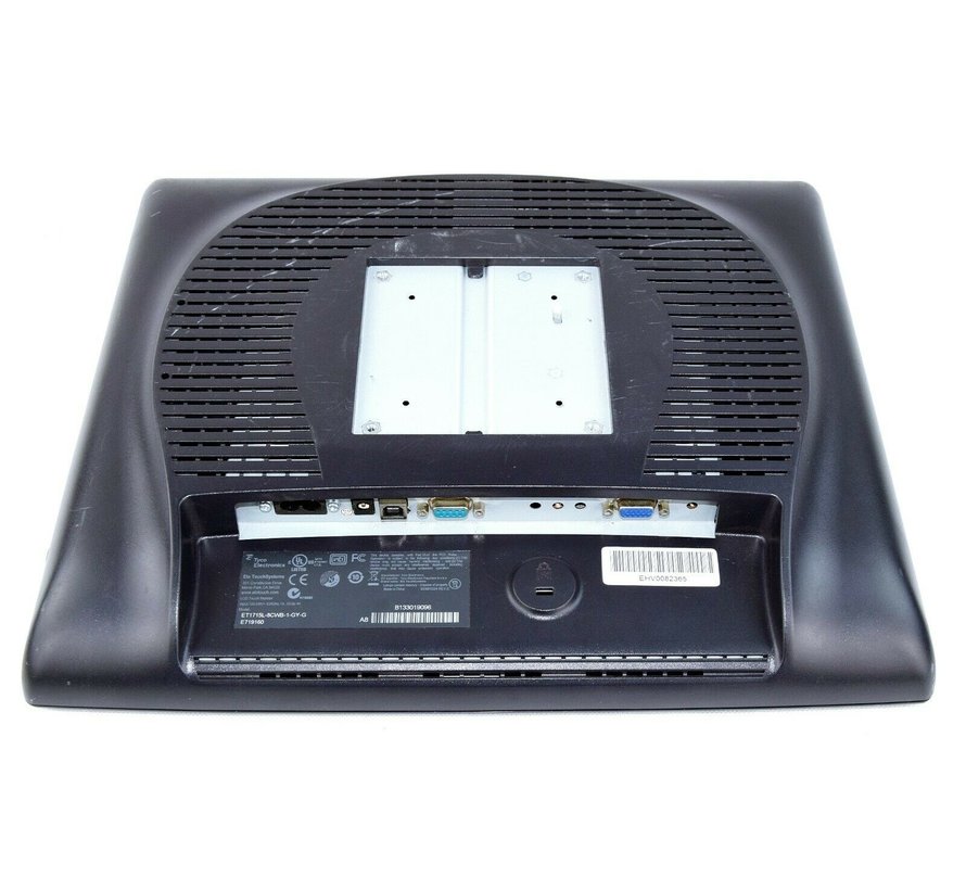 ELO Monitor táctil de pantalla táctil de 17 "ET1715L-8CWB-1-GY-G sin soporte