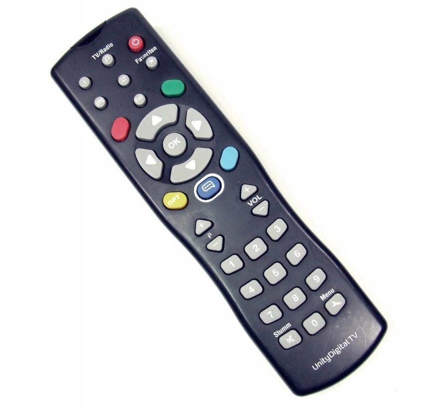 Original Unitymedia remote control SF047 for Unity Digital TV DIC 2221 black