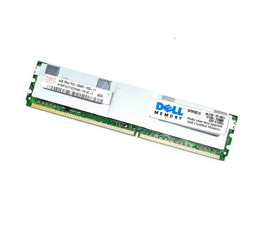 Hynix HYMP151F72Cp4N3-Y5 AC-C 4GB 2Rx4 PC2 5300F Ram Arbeitsspeicher Server