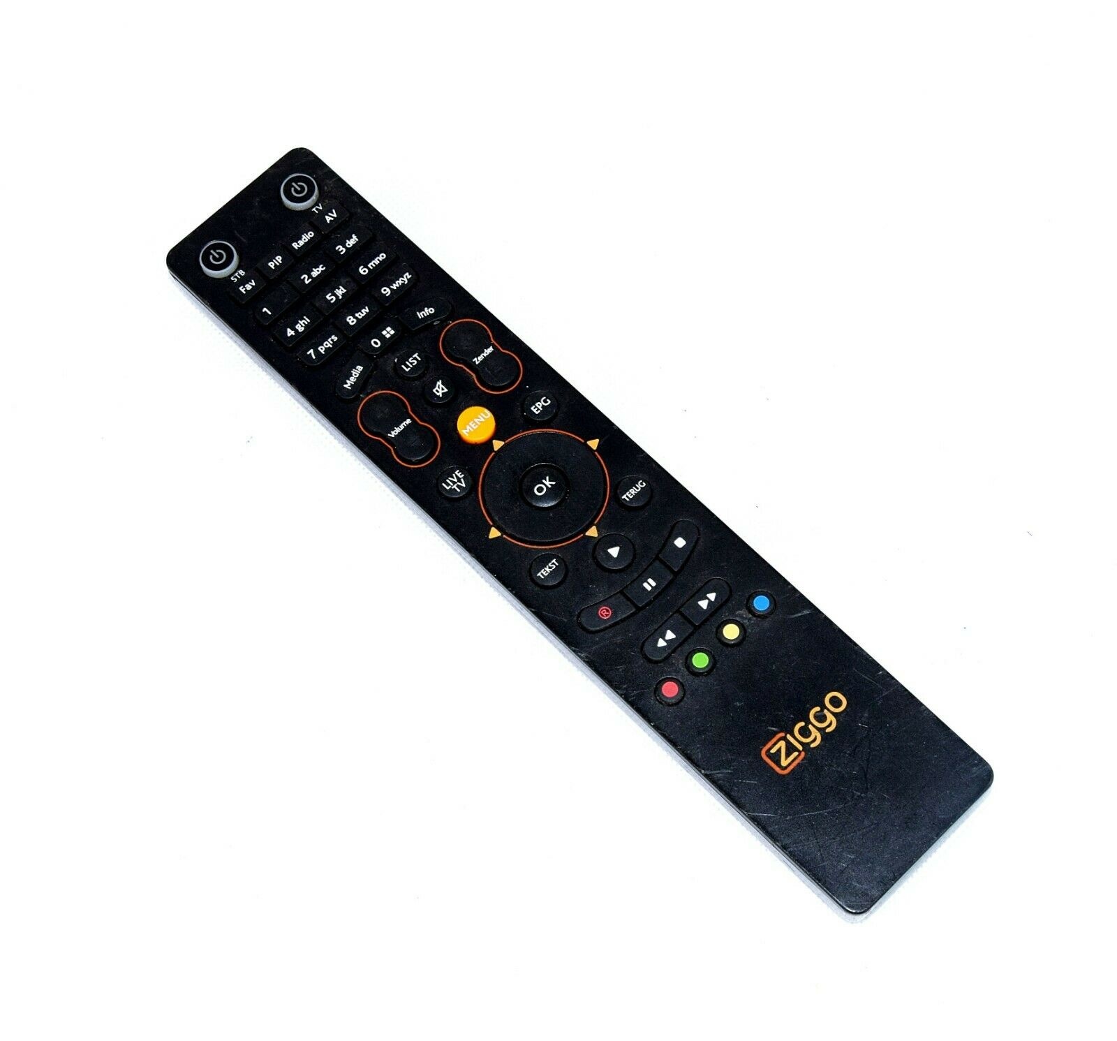 ZIGGO remote control for Humax IRHD5000C, IHDR5050C, IRHD5100C