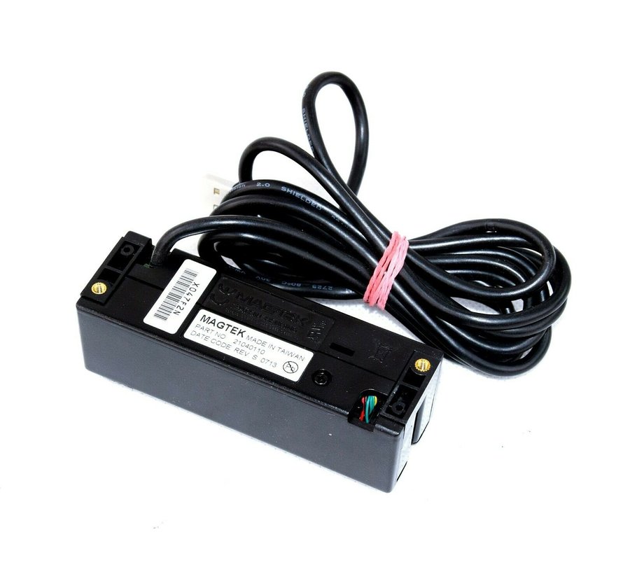 Magtek 21040110 Lector de tarjetas de débito con tarjeta de crédito magnética USB