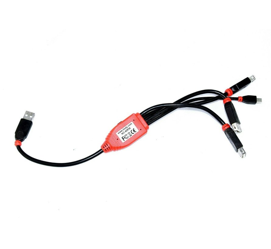 Lindy 42836 USB 2.0 Kabel-Hub 4 Port Kabel