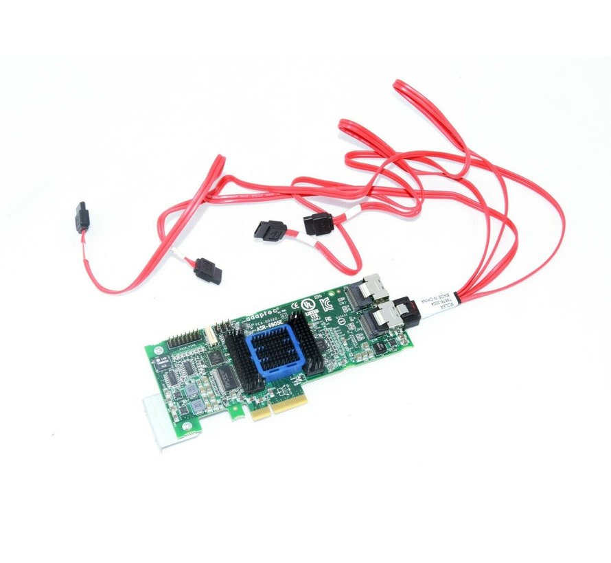 Adaptec ASR-6805E PCA-00322-01 Tarjeta controladora RAID de 8 puertos Tarjeta