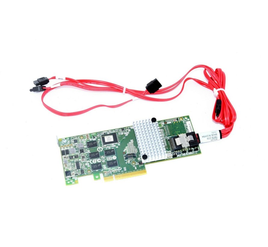 LSI JT6B1JT6B2 D33156 SAS 6Gb / s Megaraid 4-Port RAID Controller Card