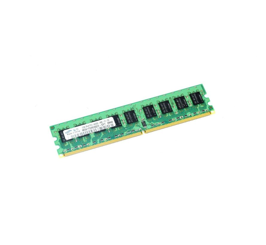 Servidor de memoria Ram Samsung M391T5663QZ3-CF7 0944 2GB 2Rx8 PC2