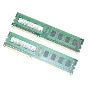 Samsung 4GB (2x2GB) DDR3 RAM Samsung M378B5773CH0-CH9 - 1Rx8 PC3-10600U-09-10-A0