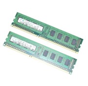 Samsung 4GB (2x2GB) RAM DDR3 Samsung M378B5773CH0-CH9 - 1Rx8 PC3-10600U-09-10-A0