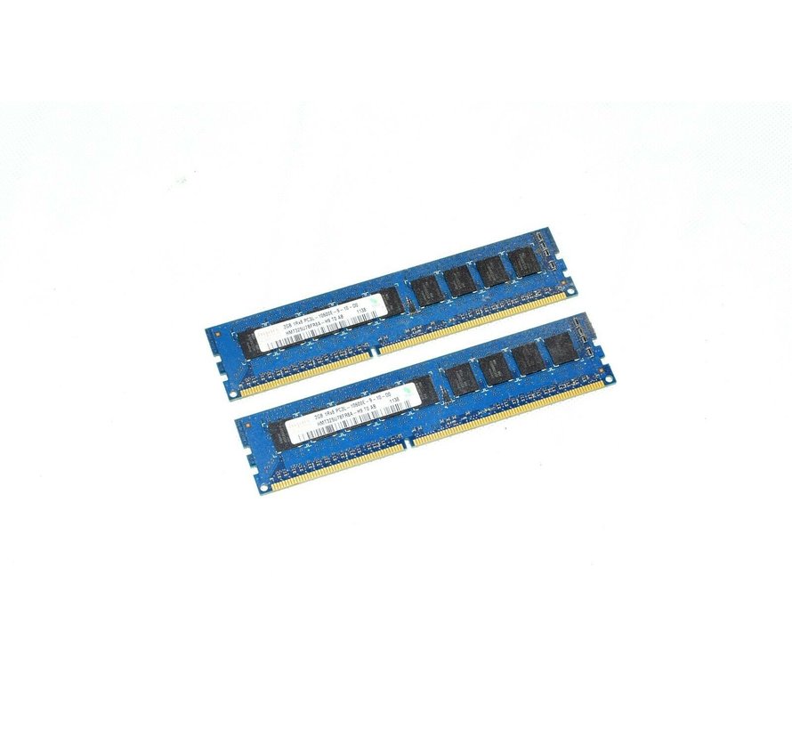 hynix HMT325U7BFR8A-H9 T0 AB 4GB (2x 2GB) 1Rx8 PC3L-10600E-9-10-D0 RAM