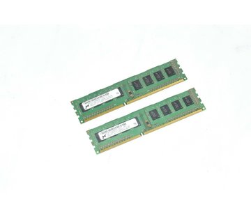 M MT8JTF25664AZ-1G4D1 4GB (2x 2GB) 1Rx8 PC3-10600U-9-10-A0 RAM