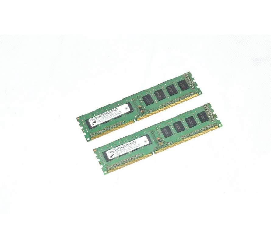 M MT8JTF25664AZ-1G4D1 4GB (2x 2GB) 1Rx8 PC3-10600U-9-10-A0 RAM