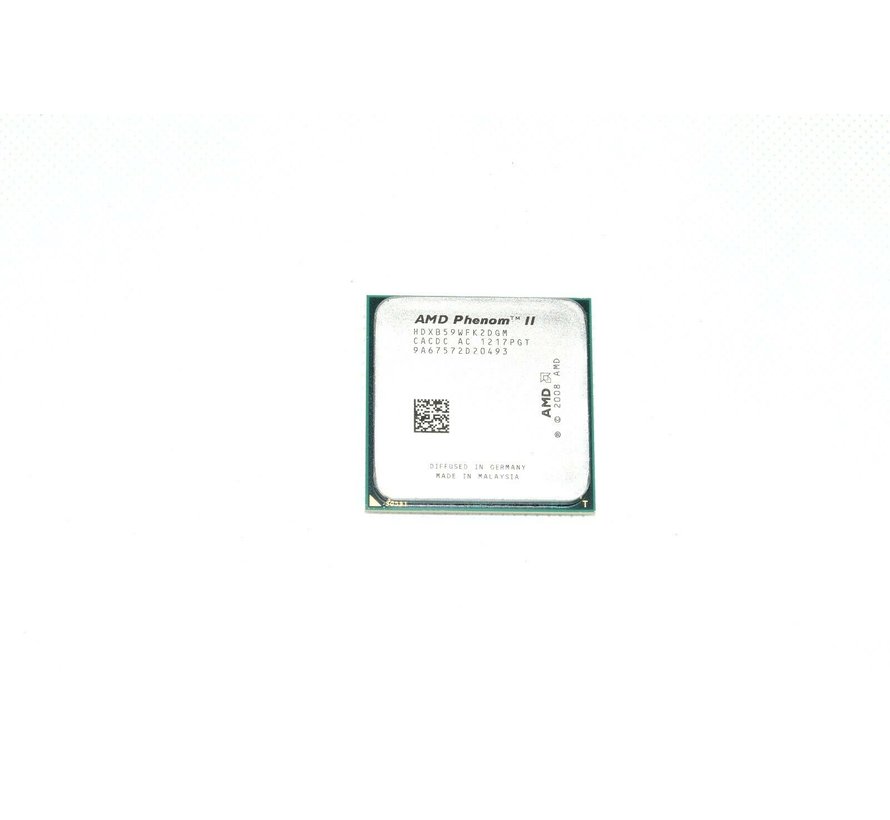 AMD Phenom II HDXB59WFK2DGM CACDC AC 1217PGT 9A67572D20493 CPU