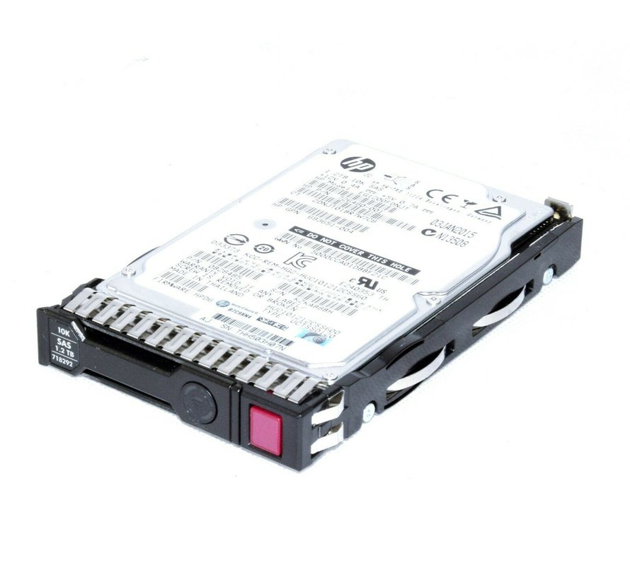 Unidad de disco duro HP EG1200FDNJT Unidad de disco duro de 1.2TB 10k SAS 2.5 "726480-001 697631-001