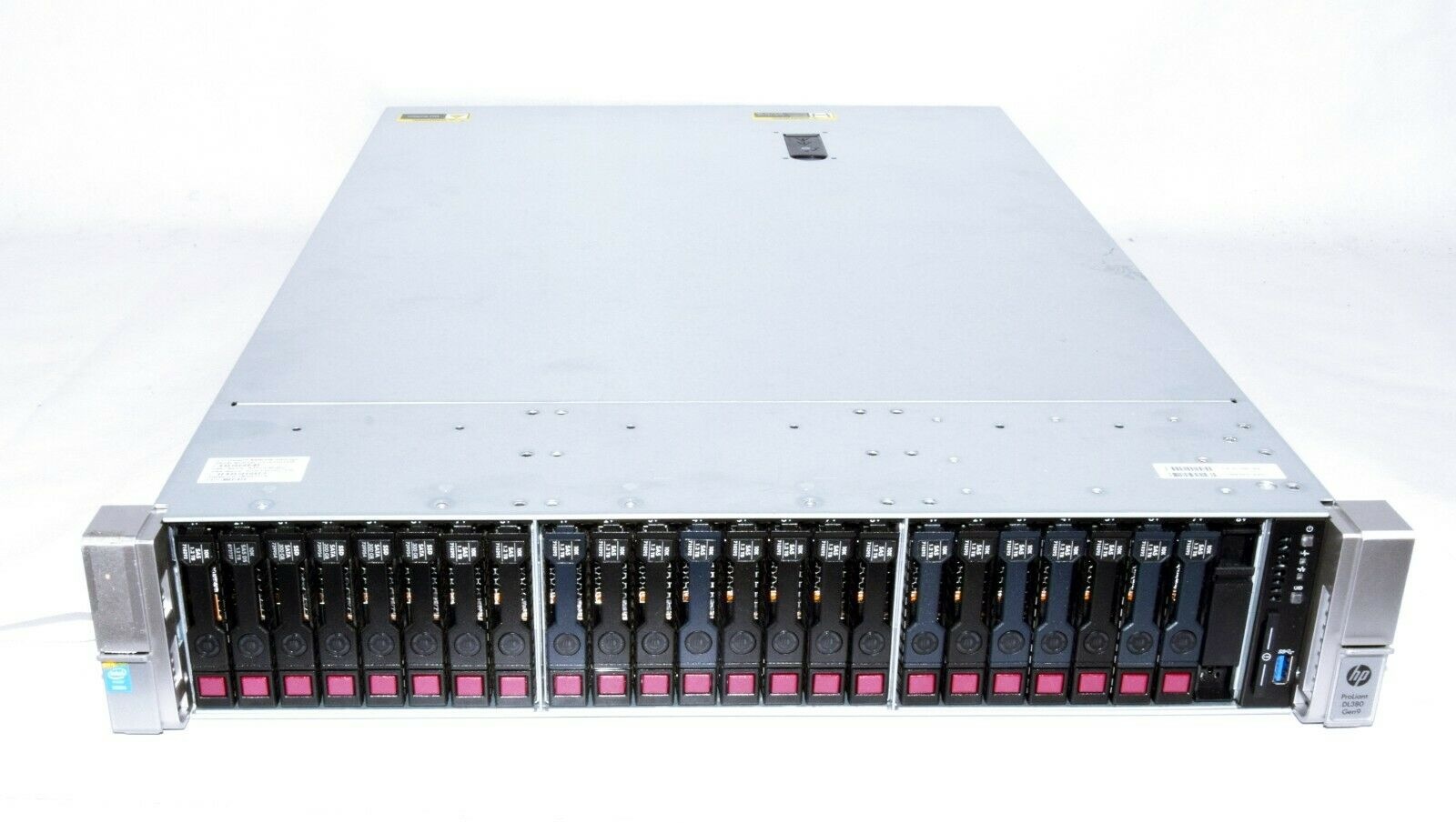 HP Server ProLiant DL380 Gen9 2x Xeon E5-2650 V3 128GB RAM 24TB HDD EX Card