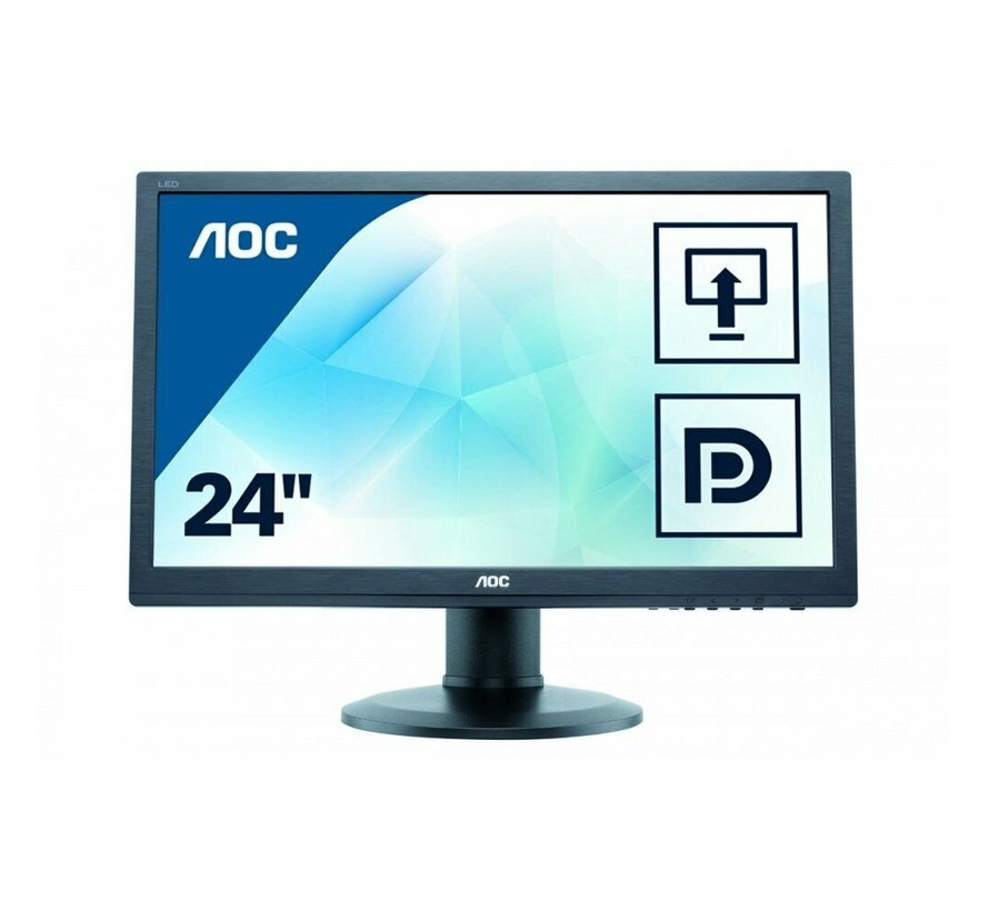 AOC E2460PQ 61cm 24 "Widescreen LED Multimedia Monitor Display 240LM00010