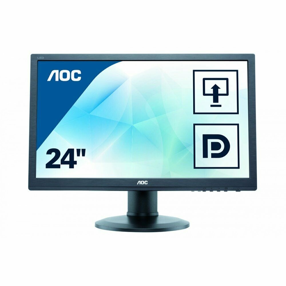 AOC E2460PQ 61cm 24 "Widescreen LED Multimedia Monitor Display ...