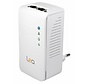 Lea NetPlug 500 WLAN Powerline Adapter Network Adapter Repeater 500Mbps 2 Ports