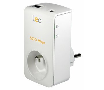 Lea Adaptador Lea NetSocket 500 Nano Powerline Adaptador de red 500Mbps