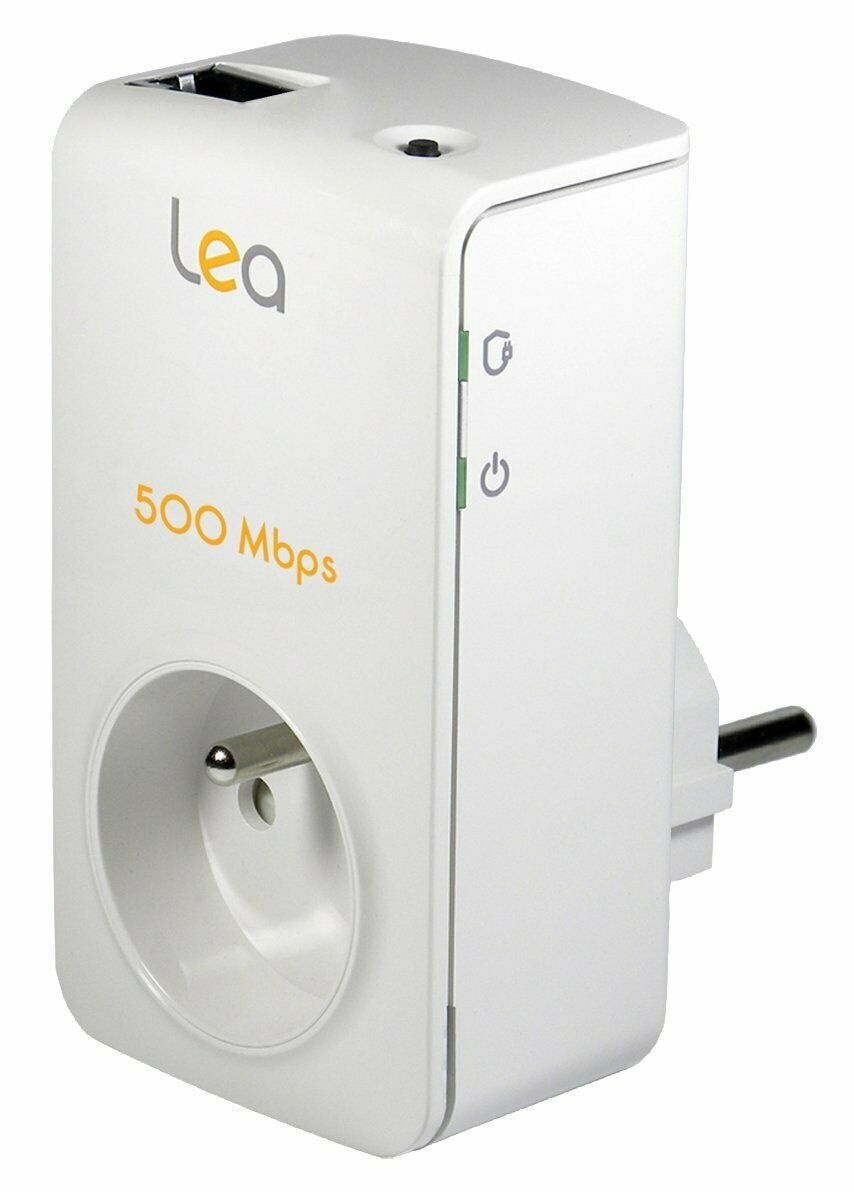 Lea NetSocket 500 Nano Powerline Adapter 500Mbps network adapter - BuyGreen
