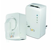 Lea Lea NetPlug 500 WLAN Powerline Adapter + NetSocket 500 network adapter 500Mbps