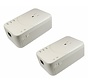 Adaptador Lea NetSocket 1800 Duo Powerline Gigabit 1800Mbps para EE. UU. Set 2 x