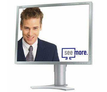 NEC Nec LCD2690WUXI 26" LED Monitor 26 Zoll 800:1 Display weiß