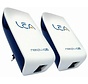 2x Lea NetPlug 85 Adaptador de red de la UE 85 Mbps Powerline Adapter SET