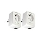 2 x AirTies Air 500 Powerline Adapter Netzwerkadapter 500Mbps Set