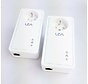 2 x Lea NetSocket 200S Nano Powerline Adapter Set network adapter 200Mbps