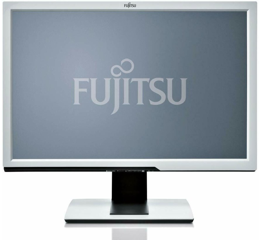 Fujitsu P24W-5 ECO IPS 61 cm 24 Zoll widescreen TFT Monitor Display weiß
